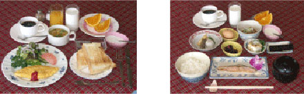 朝食例